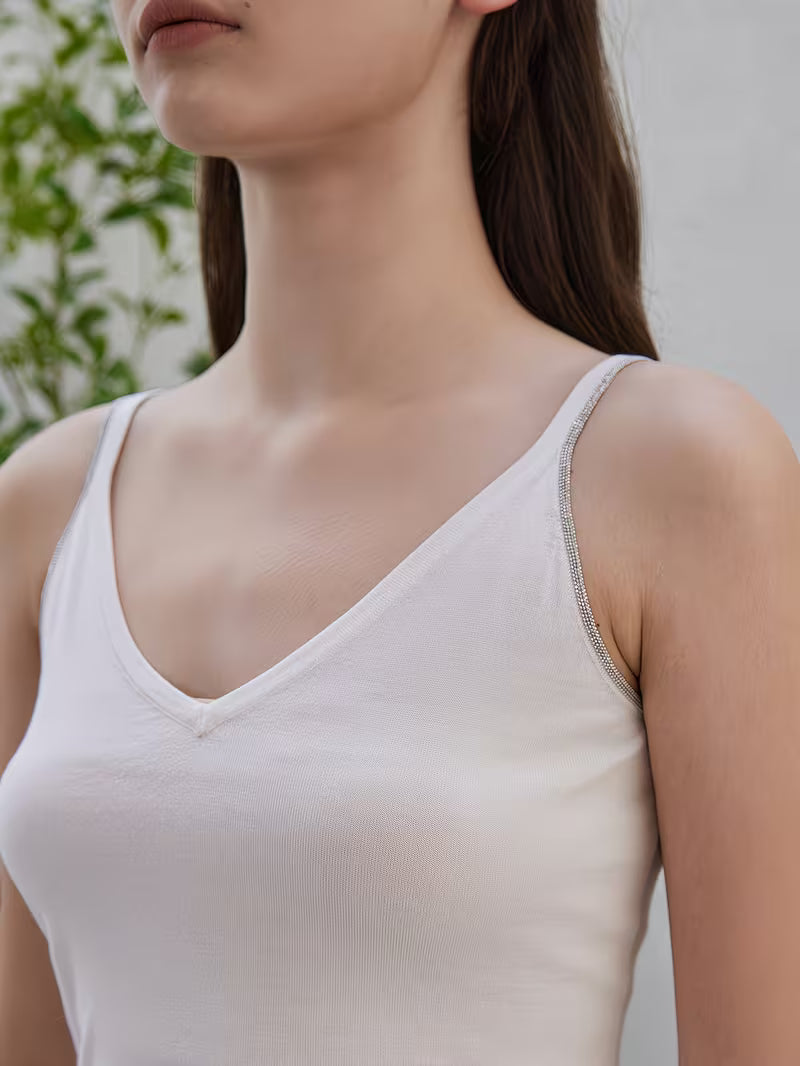 V-neck 16-Gauge Made of 70% Wool And 30%