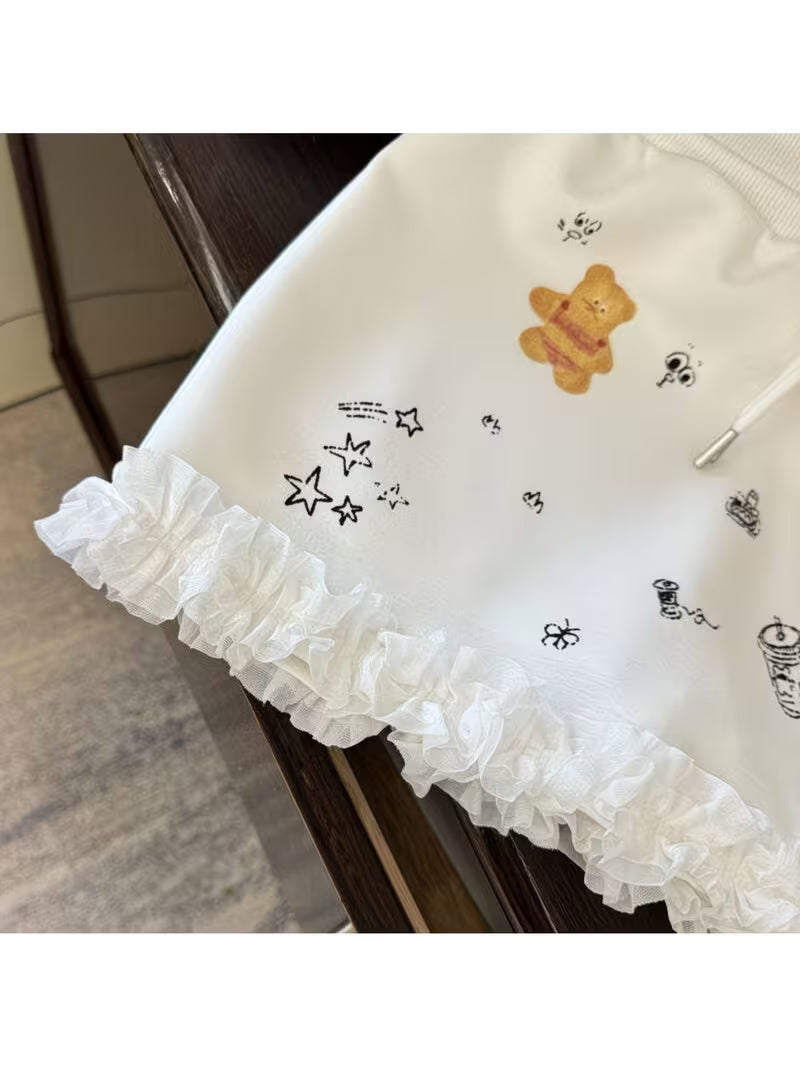 Y2K Floral Skirt, A-line Pleated Mini Skirt, High Waist Cut, Women Casual Bottoms, Romantic Pastoral Vibe, Trendy Short Skirt, Party, Club, Daily Street Outfit, Slim Silhouette, Spring, Summer, Autumn
