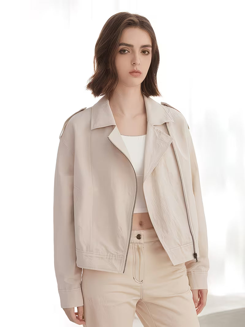 Luxury Womens Clothing Ladies Linen Jakets Spring Autumn Short Coats