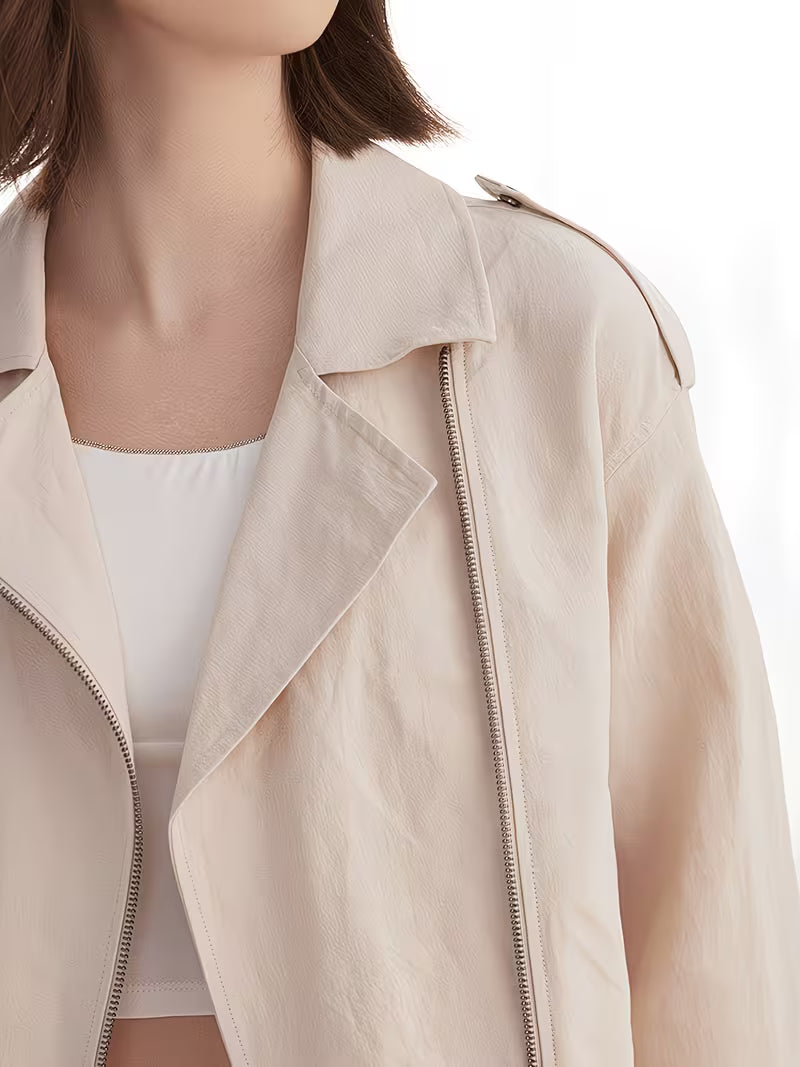 Luxury Womens Clothing Ladies Linen Jakets Spring Autumn Short Coats