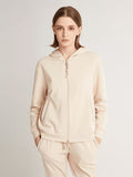 High Quality 100% Combed Zip Woman Hoodie Cropped Manufacturers Hoodies Women Sweatshirt Clothing