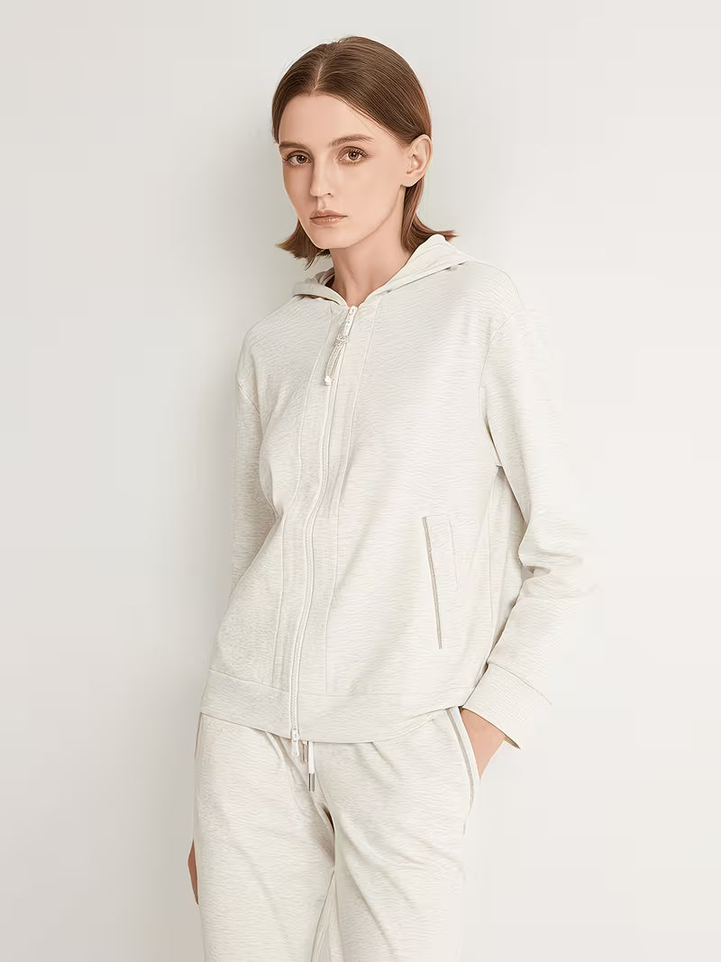 High Quality 100% Combed Zip Woman Hoodie Cropped Manufacturers Hoodies Women Sweatshirt Clothing