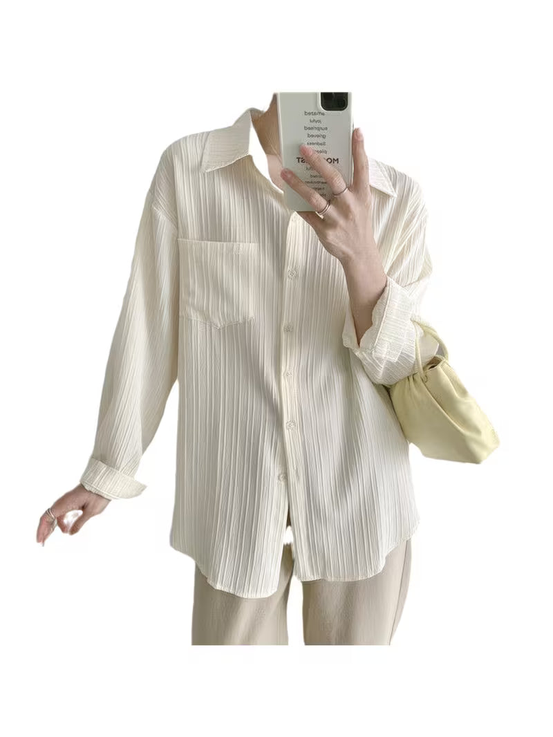 French Sunscreen Shirt Top Women'S Summer Thin Design Sense New Loose Spring And Autumn Cardigan Shirt Jacket Wholesale