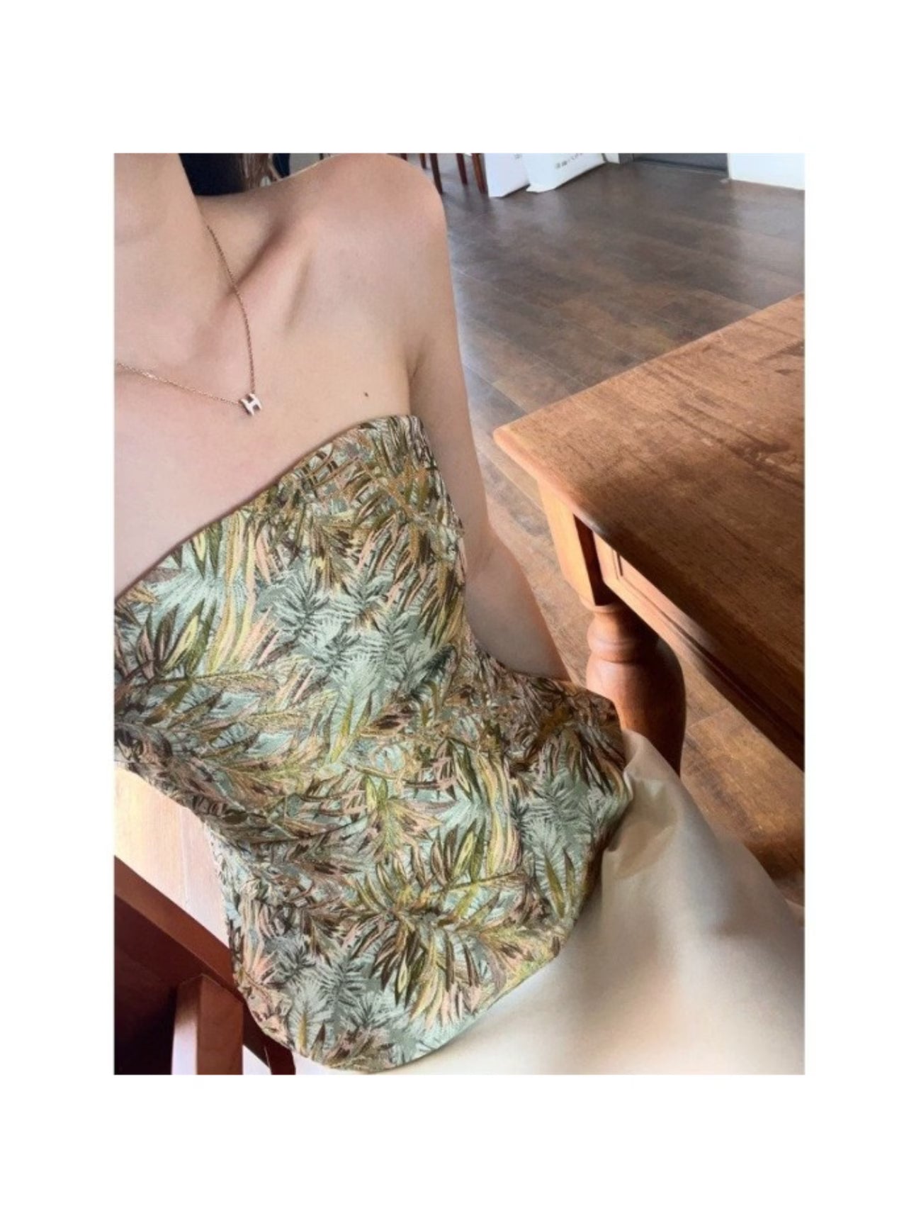 Vintage Cottagecore Strapless Corset Blouse Top - Non- Bandeau Shirt with Backless, Hand Washable Suitable for Wedding Guest, Festival Outfits & Casual Attire, Female Fashion
